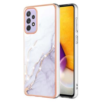 IMD MARBLE Ochranný kryt Samsung Galaxy A23 / A23 5G WHITE