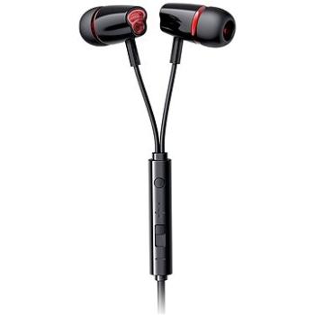 Joyroom In-ear Wired Control slúchadlá do uší 3,5 mm, čierne (JOY04557)