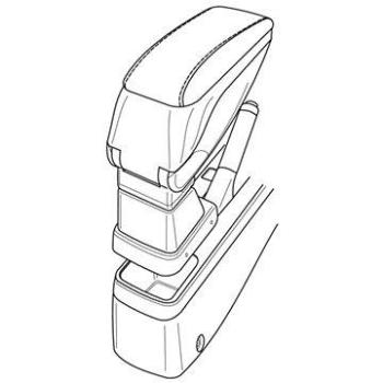 Adaptér k lakťovej opierke 56146 OPEL AGILA (LAM56146)