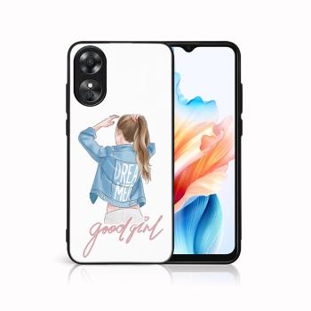 MY ART Ochranný kryt pre Oppo A38 GOOD GIRL (130)