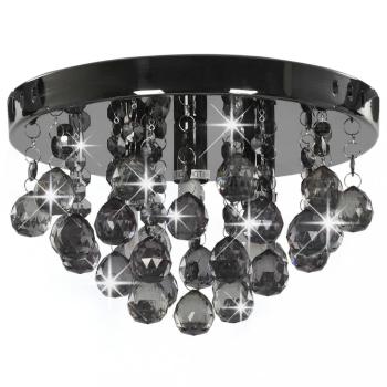 Stropná lampa luster krištáľ / chróm Dekorhome
