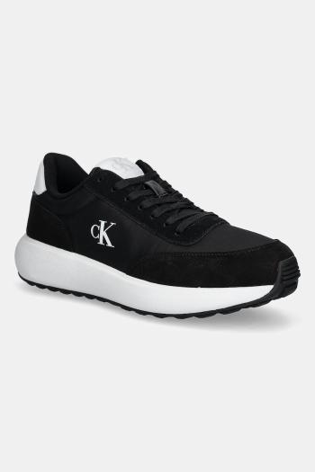 Tenisky Calvin Klein Jeans ATHLEISURE RUNNER LACEUP NY-SU čierna farba, YM0YM01370