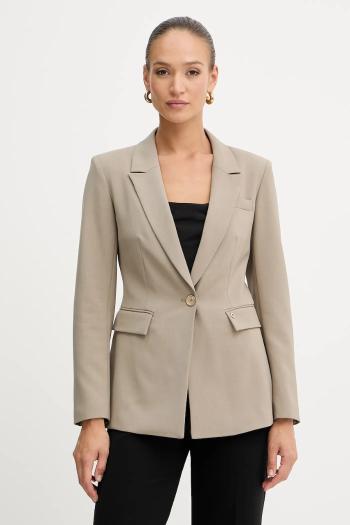 Guess zakó DOROTHEE bézs, sima, egysoros gombolású, W5YN41 WHD92