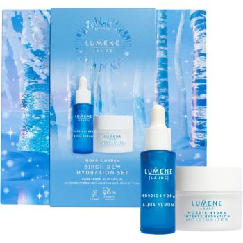 Lumene Nordic Hydra darčeková sada pre intenzívnu hydratáciu Birch Dew Hydration