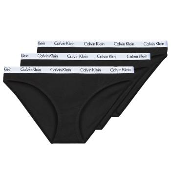 Calvin Klein Jeans  CAROUSEL BIKINI X3  Klasické nohavičky Čierna