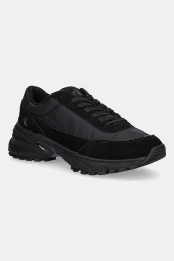 Tenisky Calvin Klein Jeans HIKE RUNNER CASUAL NY-SU čierna farba, YM0YM01292