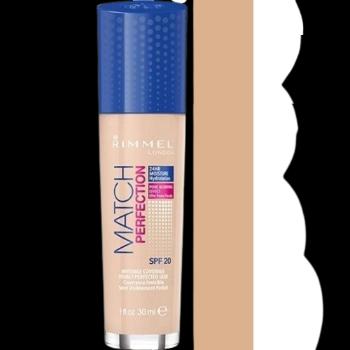 RIMMEL London Match Perfection Foundation SPF20 make-up 200 Soft Beige 30 ml