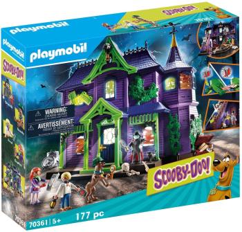 Építőjáték Playmobil 70361 Scooby-Doo! Kaland a kísértetházban