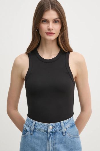 Top Calvin Klein Jeans dámsky, čierna farba, J20J225315