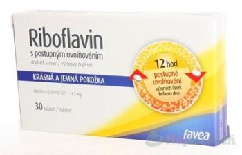 Favea Riboflavin 30 tabliet