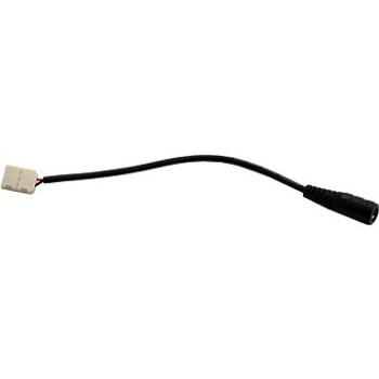 Solight napájací konektor pre LED pásy, 5,5 mm zdierka – 10 mm zacvakávací konektor, balenie 1 ks, v (WM86)