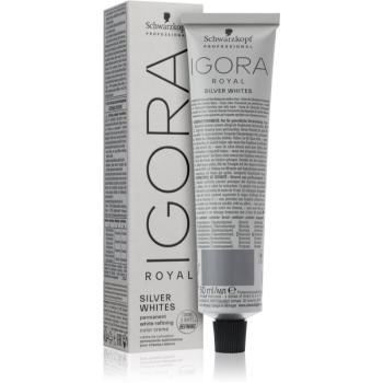 Schwarzkopf Professional IGORA Royal Absolutes SilverWhite tónujúca denná-permanentná farba na vlasy pre strieborné a biele vlasy odtieň Grey Lilac 60