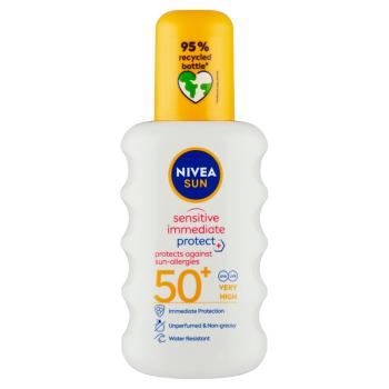 NIVEA Sun Sensitive Sprej na opaľovanie OF 50+  200 ml