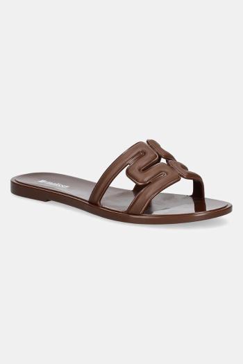 Šľapky Melissa M SLIDE dámske, hnedá farba, M 36148