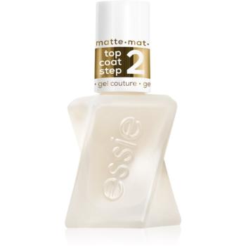 essie gel couture vrchný lak na nechty s matným efektom 13,5 ml