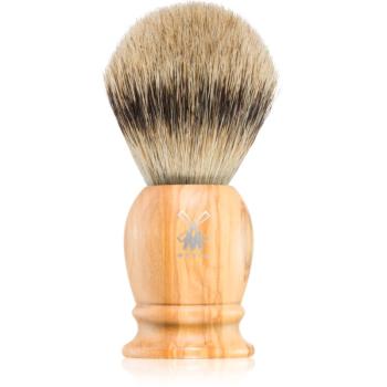 Mühle CLASSIC Silvertip Badger Olive Wood štetec na holenie z jazvečej srsti 1 ks