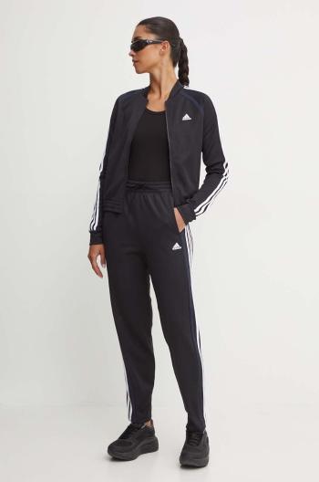 Tepláková súprava adidas Teamsport dámska, čierna farba, IX1106