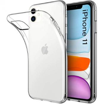 MG Ultra Clear 0.5mm silikónový kryt na iPhone 11, priesvitný