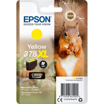 Epson 378XL C13T37944010 žltá (yellow) originálna cartridge