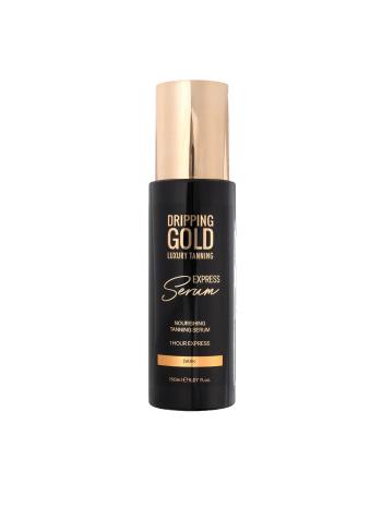 Dripping Gold Samoopaľovacie sérum pre rýchle opálenie (Express Tanning Serum) 150 ml Dark
