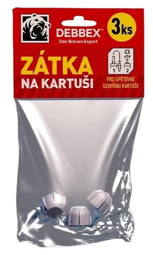 DEBBEX - Zátky na kartušu 3 ks