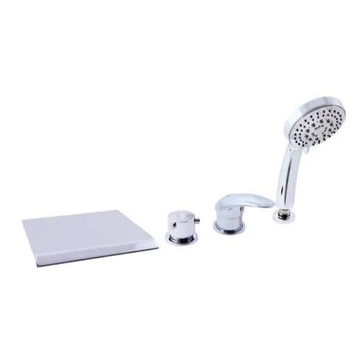 Vaňová batéria RAV Slezák so sprchovacím setom chróm D474.0P