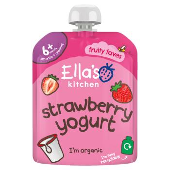 ELLA'S KITCHEN Jahody s jogurtom BIO 90 g