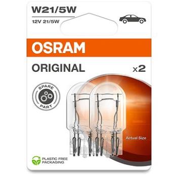 Osram Originál W21/5 W, 12 V, 21/5 W, W3× 16 q, 2 kusy v balení (7515-02B)