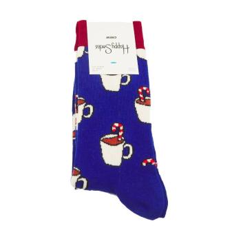 Happy socks  CANDY CANE COCOA  Vysoké ponožky Modrá