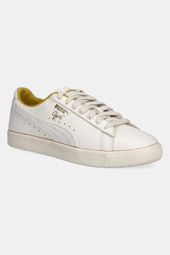 Kožené tenisky Puma Clyde The NeverWorn IV béžová farba, 398702