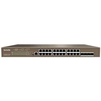 Tenda TEG5328P-24-410 W Gigabit L3 PoE af/at switch, 24× 10/100/1000 Mb/s PoE 802.3af/at + 4× SFP 10 (TEG5328P-24-410W)