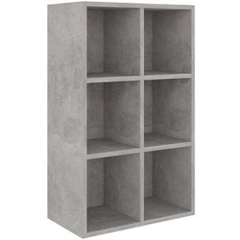 Shumee betónovo sivá 66 × 30 × 97,8 cm drevotrieska, 800346