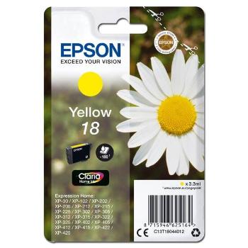 Epson 18 C13T18044012 žltá (yellow) originálna cartridge