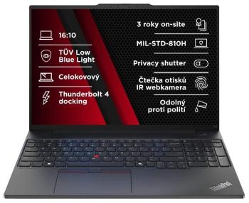 LENOVO NTB ThinkPad E16 G2 - Ultra5 125U, 16" WUXGA, 16GB, 512SSD, IRcam, W11H
