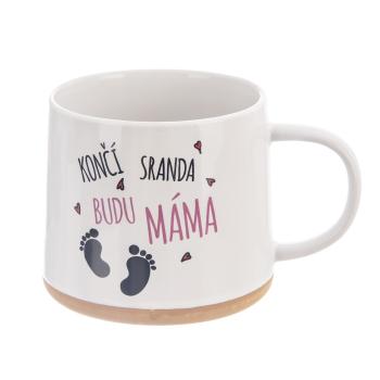 Orion Keramický hrnček Budem mama, 0,63 l