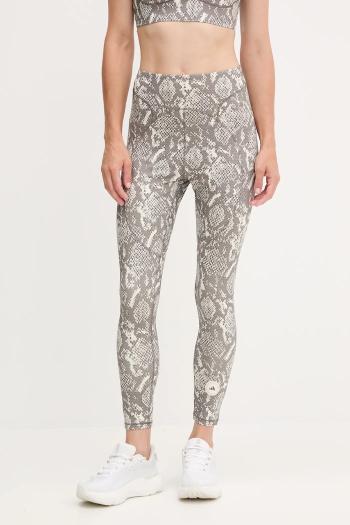Tréningové legíny adidas by Stella McCartney TruePurpose béžová farba, vzorované, JW4556