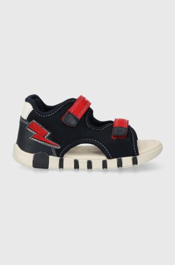 Detské sandále Geox SANDAL IUPIDOO tmavomodrá farba