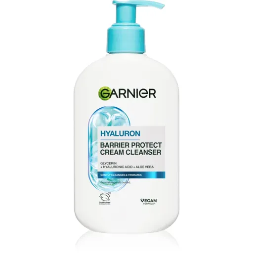 Garnier Skin Naturals Hyaluronic Aloe upokojujúci čistiaci krém s kyselinou hyalurónovou 250 ml