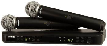 Shure BLX288E/SM58 Vezeték nélküli készlet K3E: 606-630 MHz