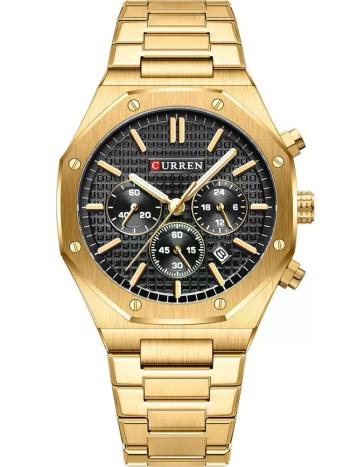 PÁNSKE HODINKY Curren 8440 CHRONOGRAF (zc047e) + KRABIČKA