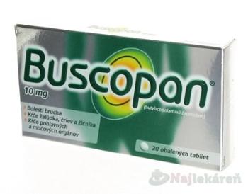 Buscopan tbl.obd.20 x 10 mg