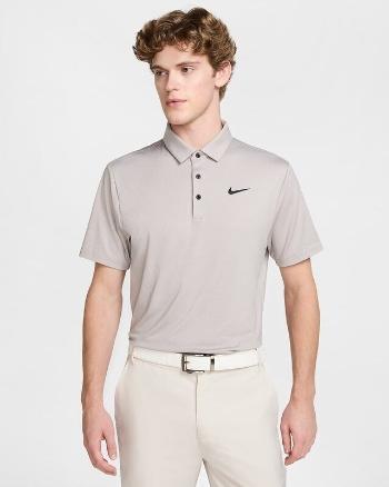 Nike Dri-Fit Tour Heathered Mens College Grey/Black L Polo košeľa