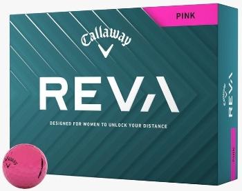 Callaway Reva 2025 Pink Basic Golfové lopty
