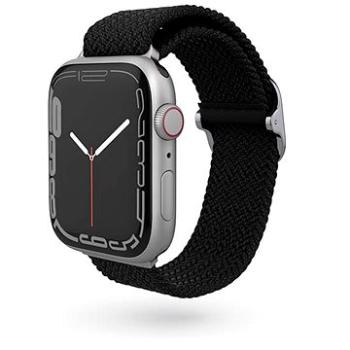 Epico textilný pletený remienok na Apple Watch 38/40/41 mm – čierny (63318141300001)
