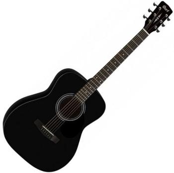 Cort AF510 Black Satin Akustická gitara Jumbo