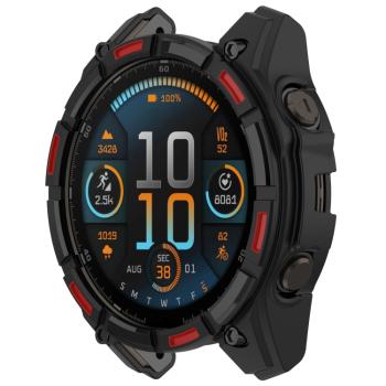 TPU HALF COVER Kryt pre Garmin Enduro 3 čierny-červený