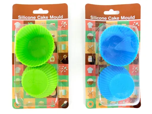 MAKRO - Forma na muffiny 6ks, rôzne farby