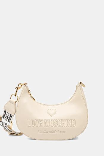 Kabelka Love Moschino béžová farba, JC4219PP0MKF0110