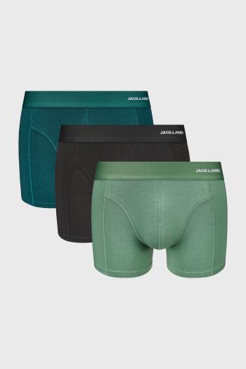 3PACK Bambusové boxerky JACK AND JONES JACCrew