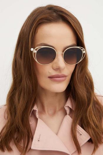 Slnečné okuliare Jimmy Choo dámske, čierna farba, 0JC4003HB,